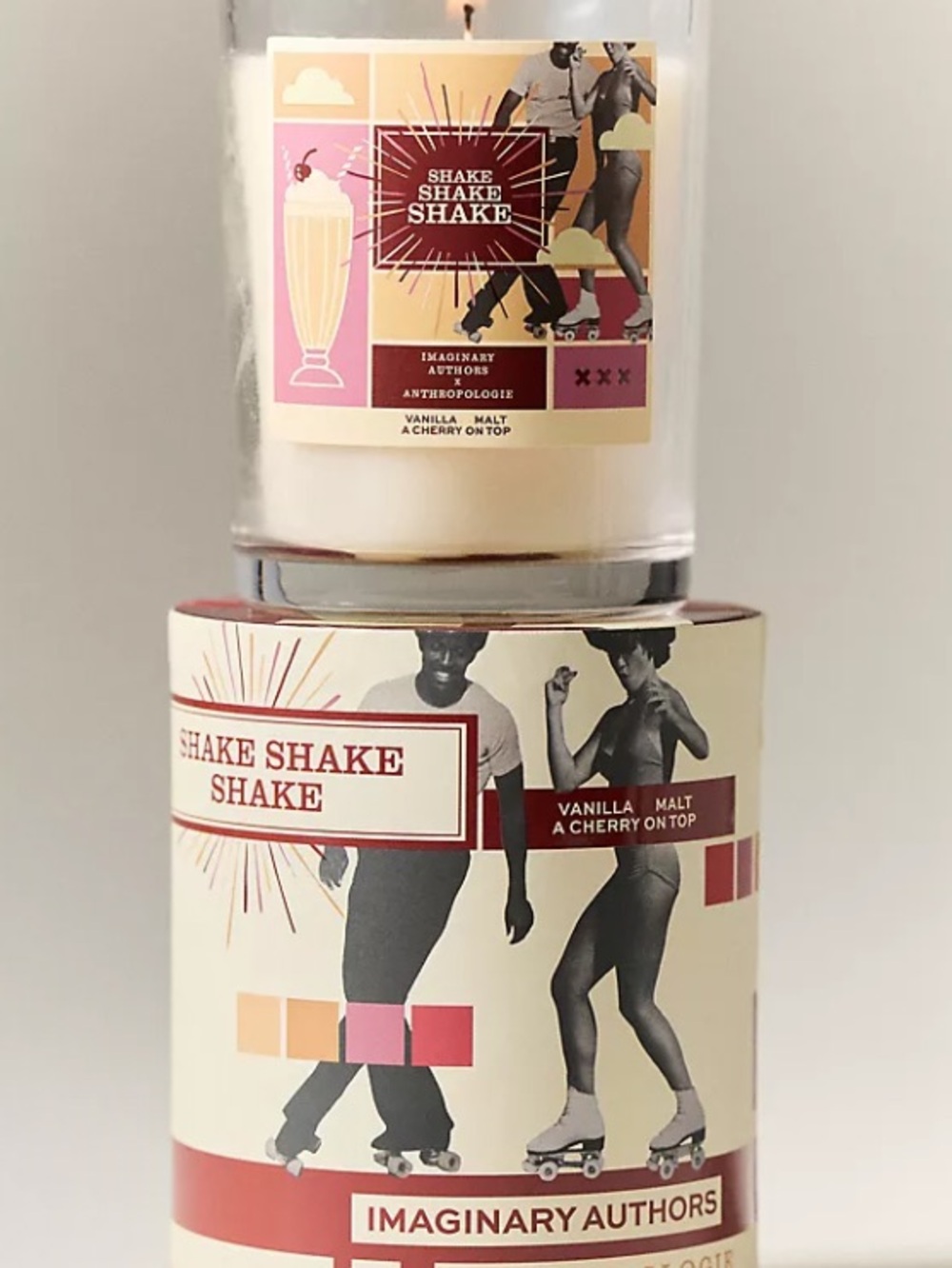 Imaginary Authors x Anthropologie Gourmand Shake Shake Shake Candle NIB